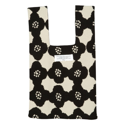 Wpc. - KNIT TOTE BAG 圖案針織托特包 W146