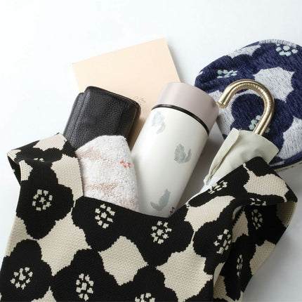 Wpc. - KNIT TOTE BAG 圖案針織托特包 W146