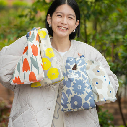 Wpc. - KNIT TOTE BAG 圖案針織托特包 W146