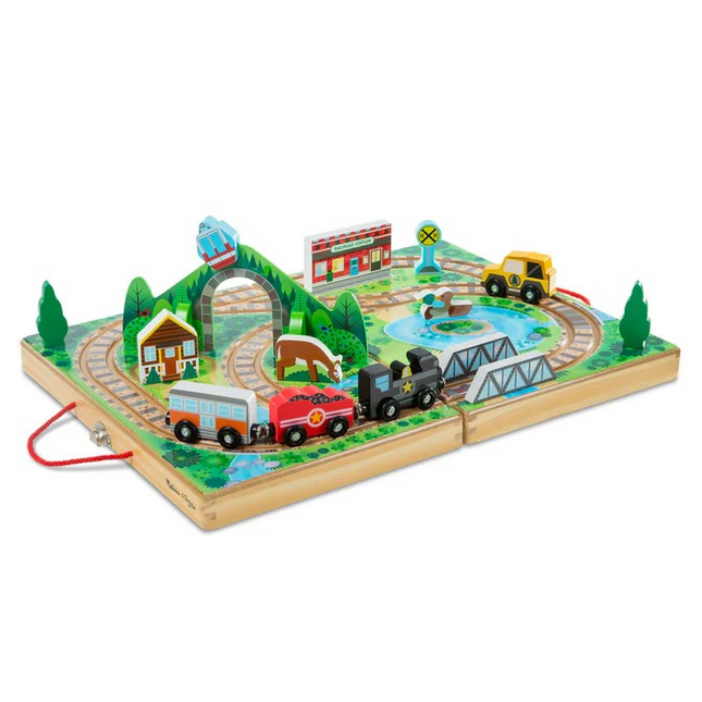Melissa and Doug Take-Along Railroad (MD30140)