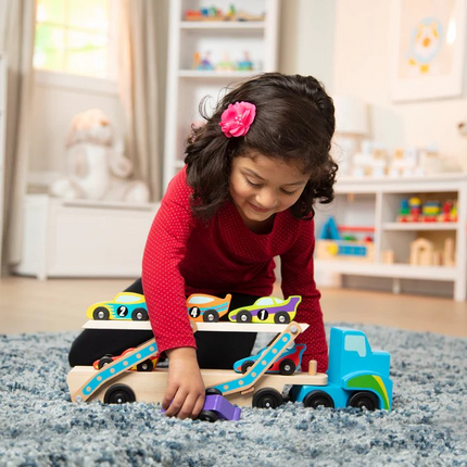 Melissa and Doug Mega Race Car Carrier (MD2759)