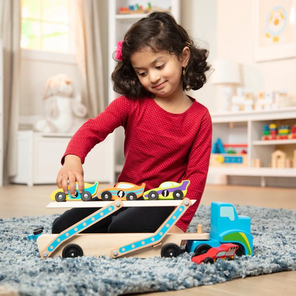 Melissa and Doug Mega Race Car Carrier (MD2759)