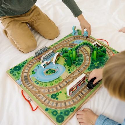 Melissa and Doug Take-Along Railroad (MD30140)