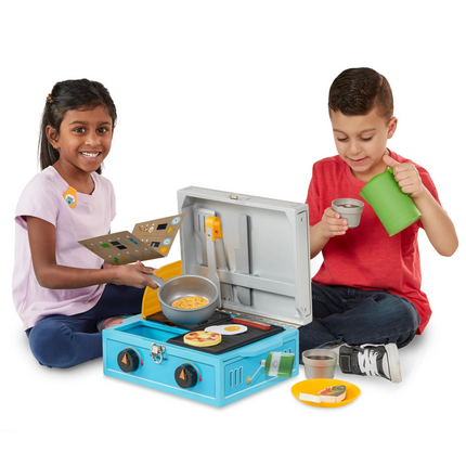 Melissa and Doug Let’s Explore Camp Stove Play Set (MD30804)