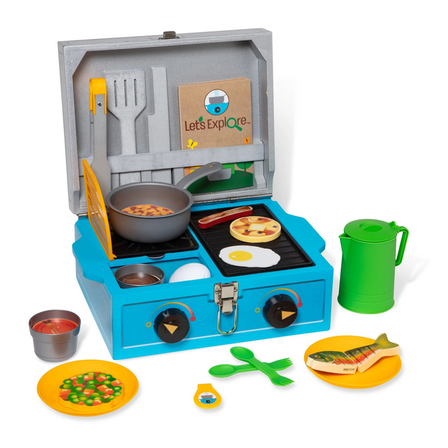Melissa and Doug Let’s Explore Camp Stove Play Set (MD30804)