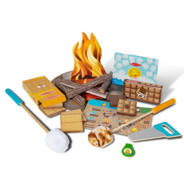 Melissa and Doug Let's Explore Campfire S'Mores Play Set (MD30822)