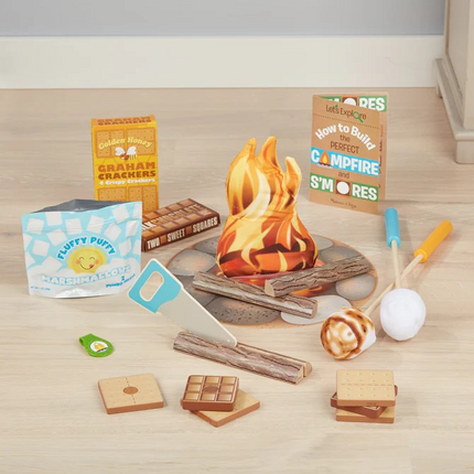 Melissa and Doug Let's Explore Campfire S'Mores Play Set (MD30822)