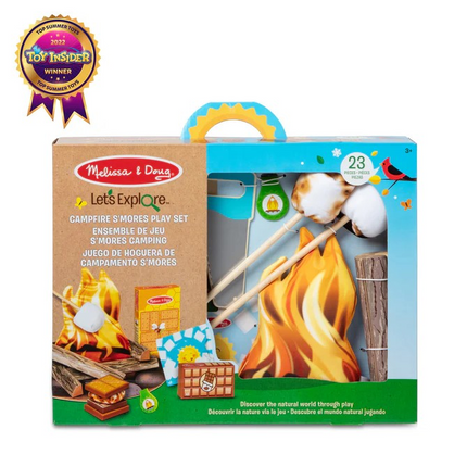 Melissa and Doug Let's Explore Campfire S'Mores Play Set (MD30822)