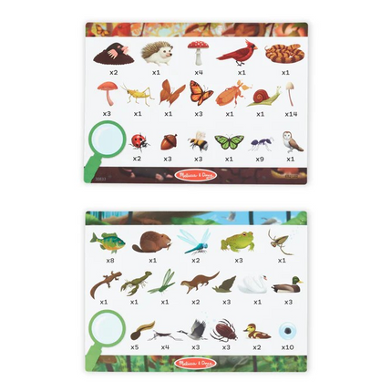 Melissa and Doug Let's Explore Double-Sided Seek & Find Puzzle (MD30833)