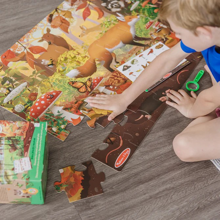 Melissa and Doug Let's Explore Double-Sided Seek & Find Puzzle (MD30833)