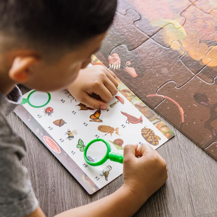 Melissa and Doug Let's Explore Double-Sided Seek & Find Puzzle (MD30833)