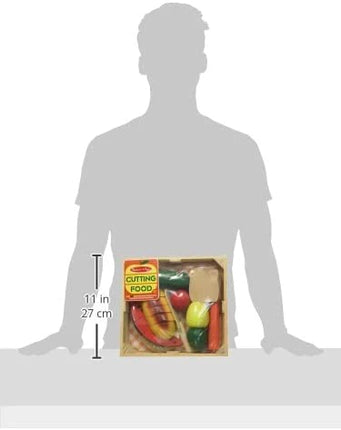 Melissa & Doug Cutting Food - Wooden Play Food MD487