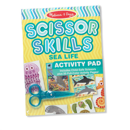 Melissa and Doug Scissor Skills Sea Life Activity Pad