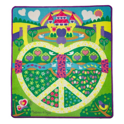 Melissa and Doug Magical Kingdom Activity Rug Play Set 32860