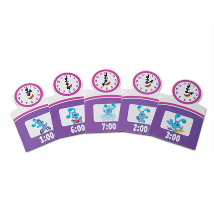 Melissa and Doug Blue's Clues & You! Wooden Tickety Tock Magnetic Clock (MD33014)