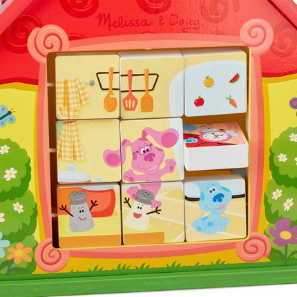 Melissa and Doug Blue's Clues & You! Wooden Take-Along House (MD33017)