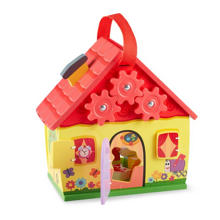Melissa and Doug Blue's Clues & You! Wooden Take-Along House (MD33017)