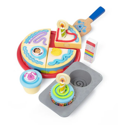 Melissa and Doug Blue's Clues & You! Wooden Birthday Party Play Set (MD33018)
