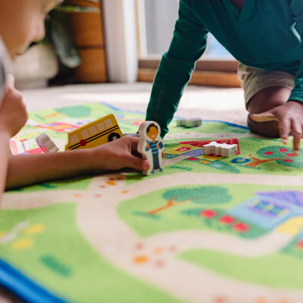 Melissa and Doug Blue's Clues & You! Blue's Neighborhood Activity Rug 33019