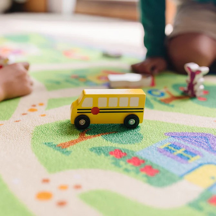 Melissa and Doug Blue's Clues & You! Blue's Neighborhood Activity Rug 33019