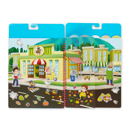 Melissa and Doug Paw Patrol Reusable Sticker Pad - Adventure Bay