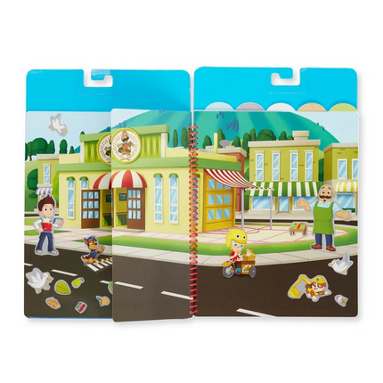 Melissa and Doug Paw Patrol Reusable Sticker Pad - Adventure Bay MD33254