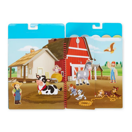 Melissa and Doug Paw Patrol Reusable Sticker Pad - Adventure Bay MD33254