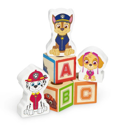 Melissa and Doug PAW Patrol Wooden ABC Block Truck (MD33272)