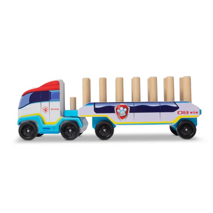 Melissa and Doug PAW Patrol Wooden ABC Block Truck (MD33272)