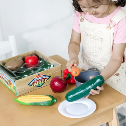 Melissa and Doug Play-Time Produce Vegetables - Play Food (MD4083)