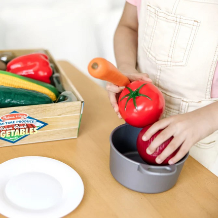 Melissa and Doug Play-Time Produce Vegetables - Play Food (MD4083)