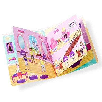 Melissa & Doug Deluxe Puffy Sticker Album - Day of Glamour