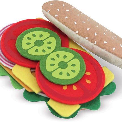Melissa & Doug Felt Food Sandwich Set MD13954