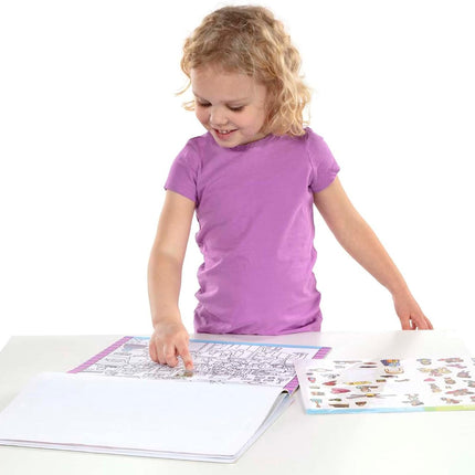 Melissa & Doug Seek & Find Sticker Pad - Around Town