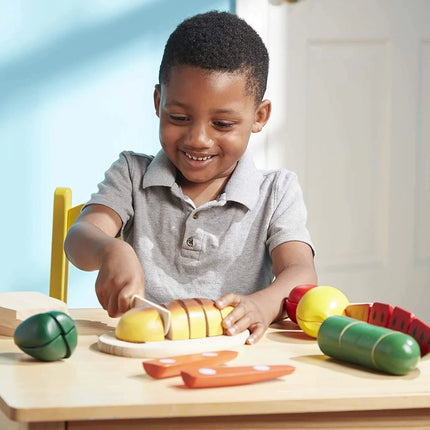 Melissa & Doug Cutting Food - Wooden Play Food MD487