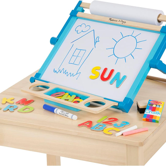 Melissa & Doug Double-Sided Magnetic Tabletop Easel 2790