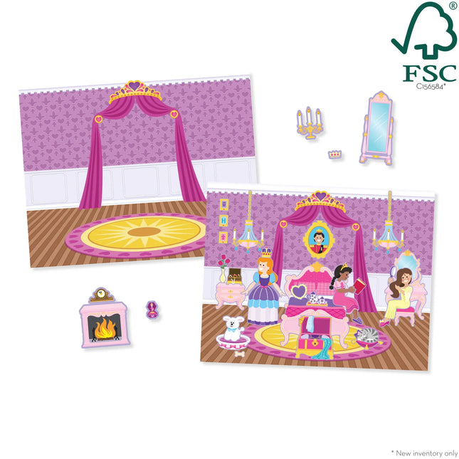 Melissa & Doug - Reusable Sticker Pad - Princess Castle