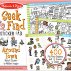 Melissa & Doug Seek & Find Sticker Pad - Around Town