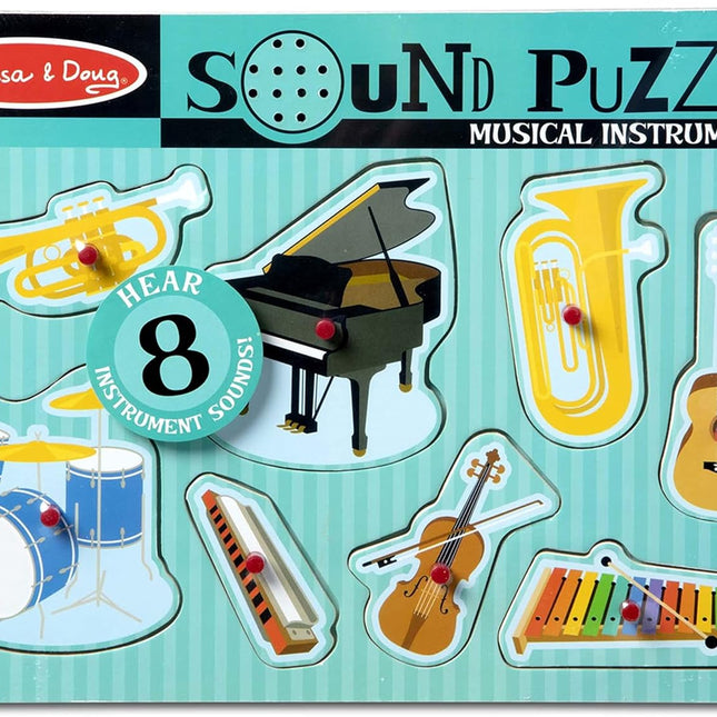 Melissa & Doug Musical Instruments Sound Puzzle