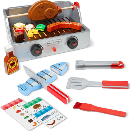 Melissa & Doug Rotisserie & Grill Barbecue Set 9269