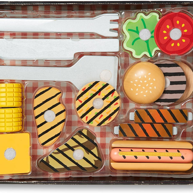 Melissa & Doug Grill & Serve BBQ Set MD9280