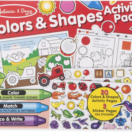 Melissa & Doug Colors & Shapes Activity Pad