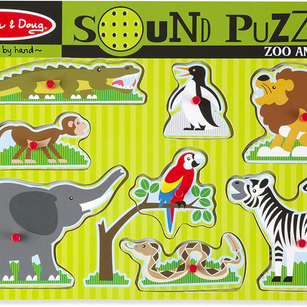 Melissa & Doug Zoo Animals Sound Puzzle