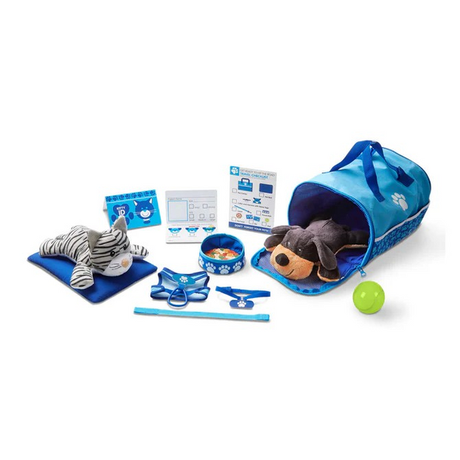 Melissa and Doug Animal Play Sets - Tote & Tour Pet Travel Play Set (MD8541)