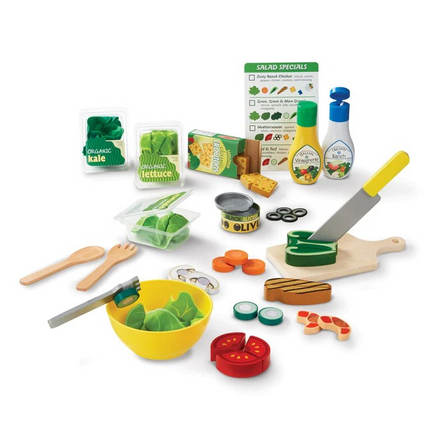 Melissa and Doug Slice & Toss Salad Set MD9310