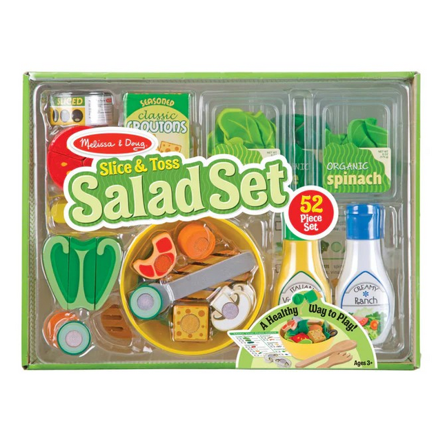 Melissa and Doug Slice & Toss Salad Set MD9310