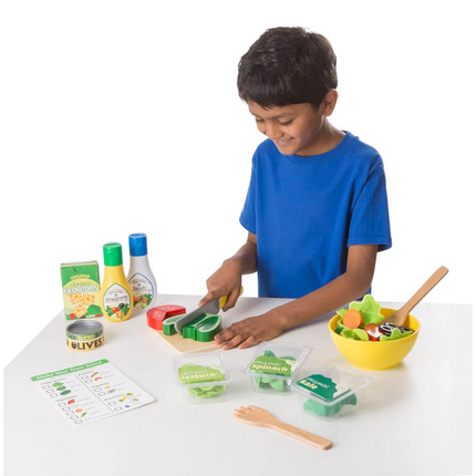 Melissa and Doug Slice & Toss Salad Set MD9310