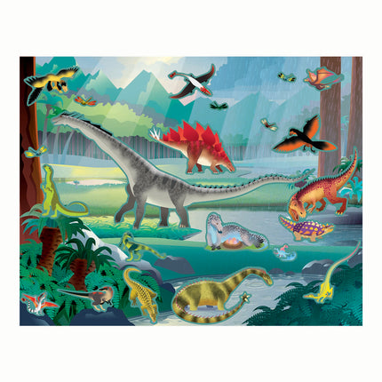 Melissa and Doug Reusable Sticker Pad - Prehistoric