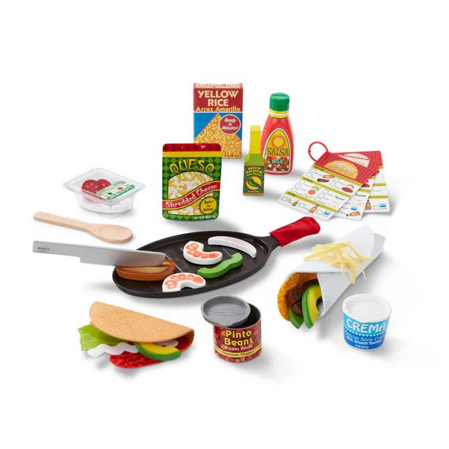 Melissa and Doug Fill & Fold Taco & Tortilla Set (MD9370)