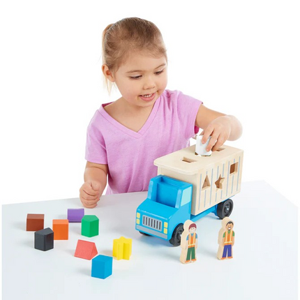 Melissa and Doug Shape-Sorting Dump Truck (MD9397)